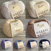 Пряжа Gazzal Baby Cotton XL 